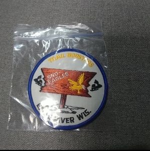 Vtg Trail Booster Eagle river wis patch